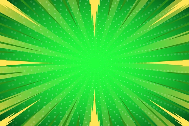 Vector green abstract halftone background