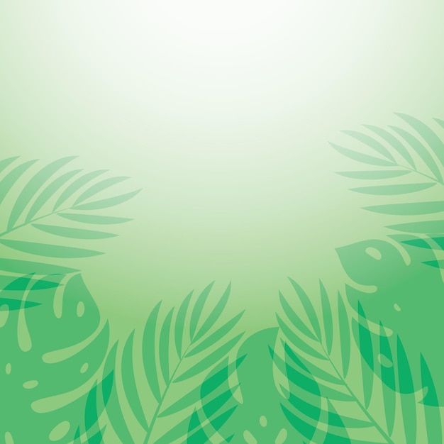 Vector green background design