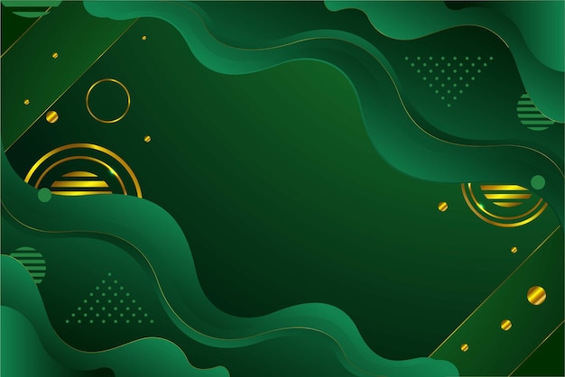 Green Background Effec