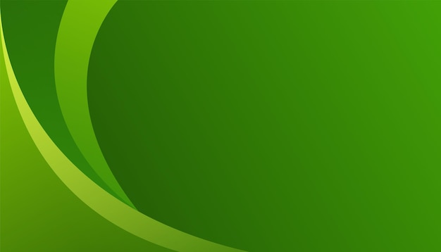 Vector green background modern design