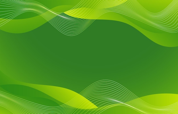 green background with gradient concept