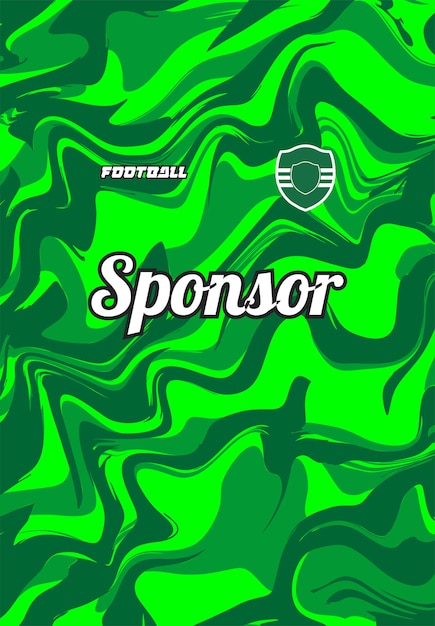 a green background with a green background that sayssporton it
