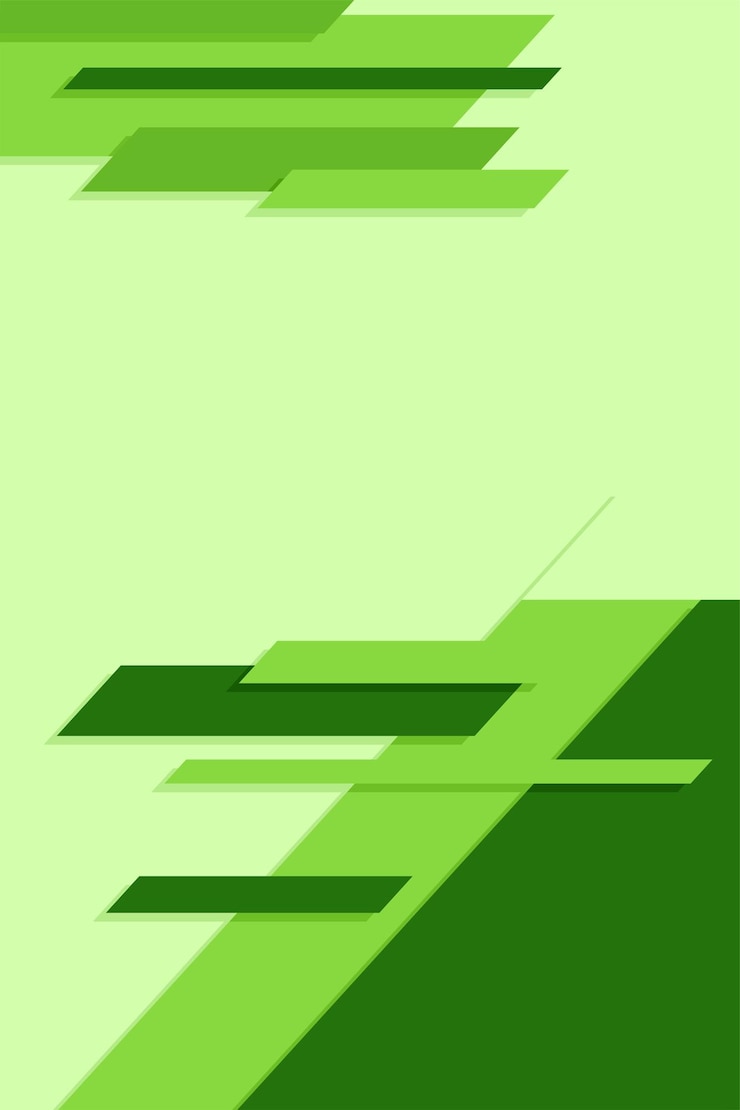 Green background with a green background and the word cube