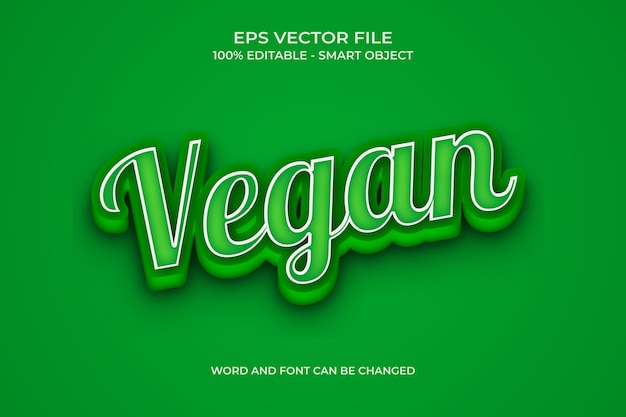 A green background with the word " vegan " on it.