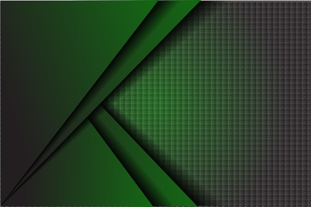 Vector a green and black background with a dark green background.