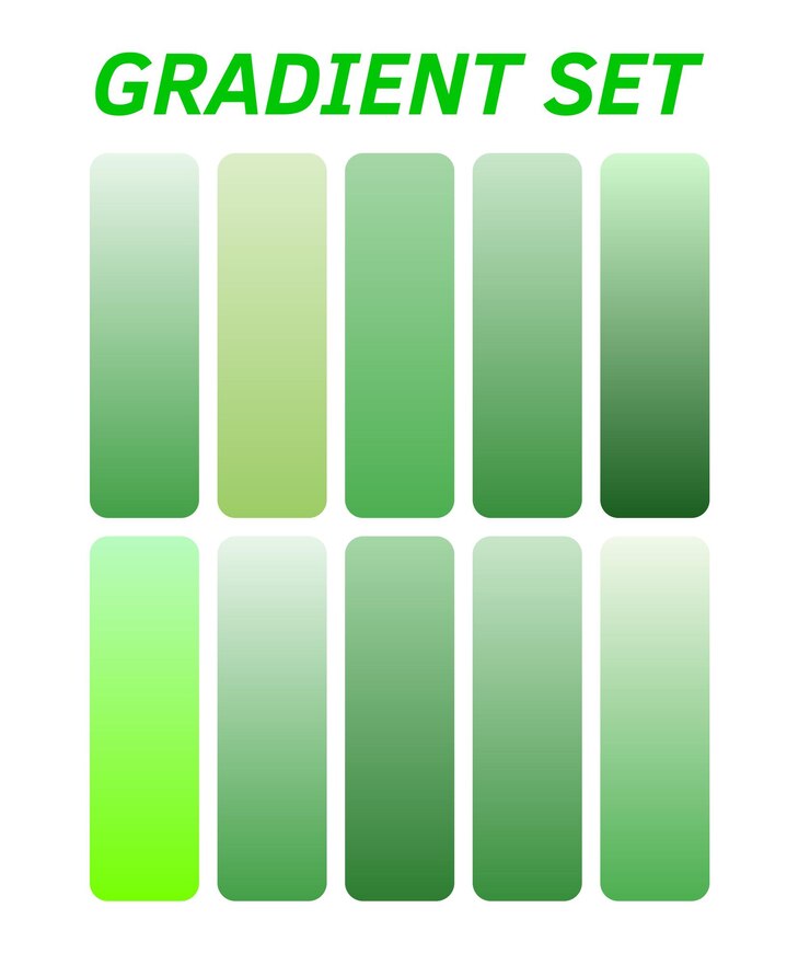 Vector a green and black logo for a set of squares set in green and green