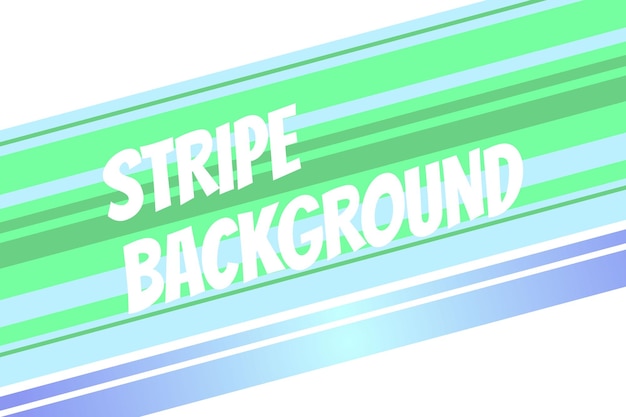 Green and blue striped background