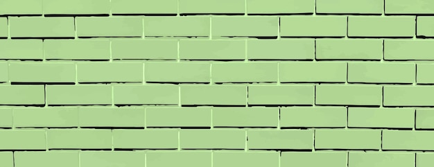 Vector green brick background with a textured brick pattern brick texture background vector wallpaper