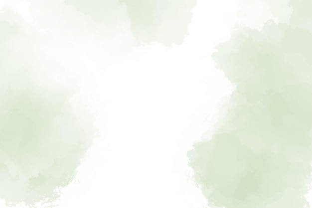 Vector green brush background