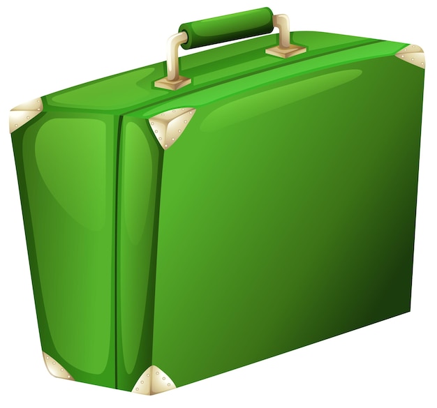 A green case