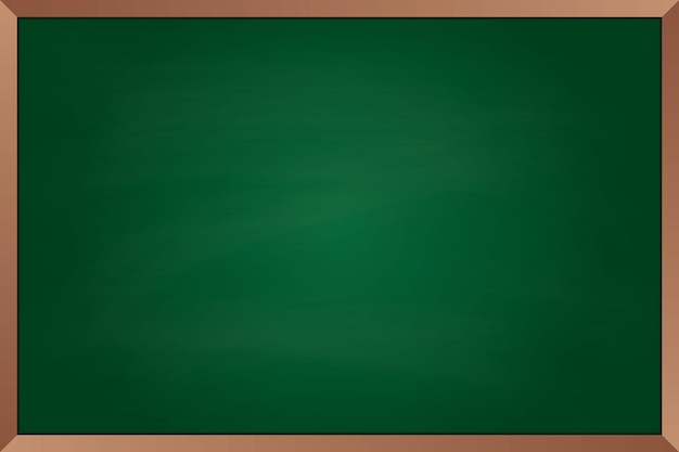 Green chalkboard illustration