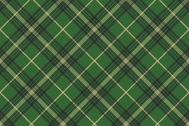 Premium Vector  Green check plaid tartan seamless pattern