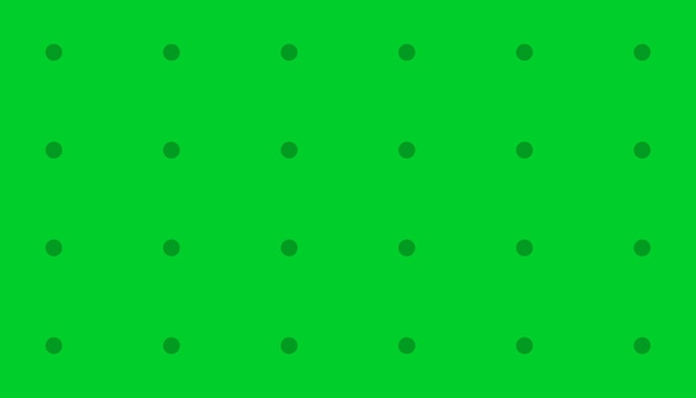 Vector green chroma key screen background with tracking markers, vector.