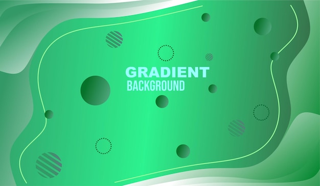 Green color frame for background for nature banner design