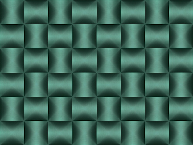 Green color square seamless background vector