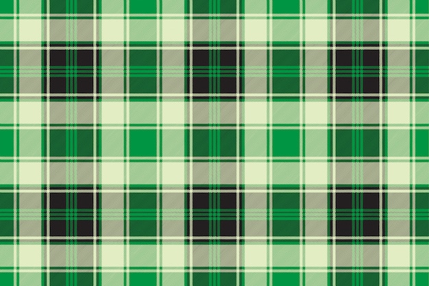 Modello senza cuciture plaid diagonale verde