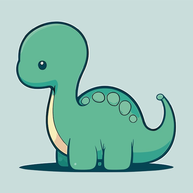 A green dinosaur with a blue background and a green dinosaur on the front