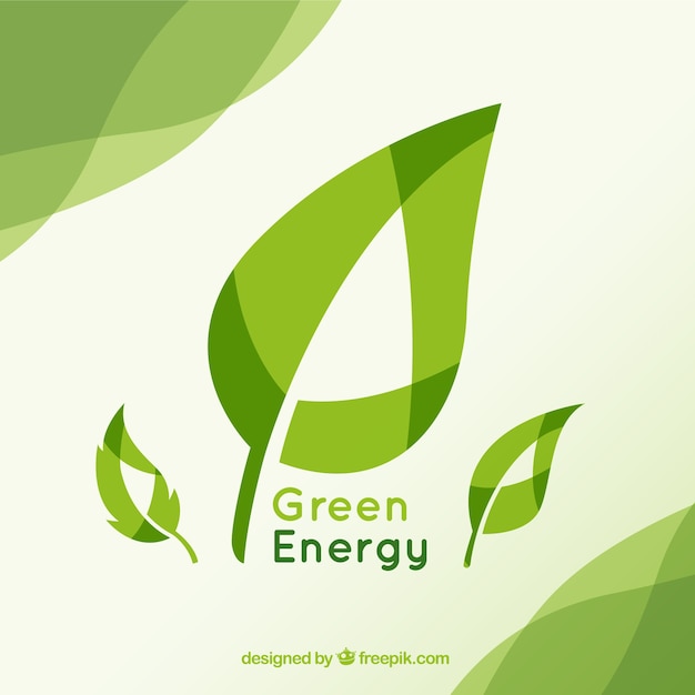 Green energy background