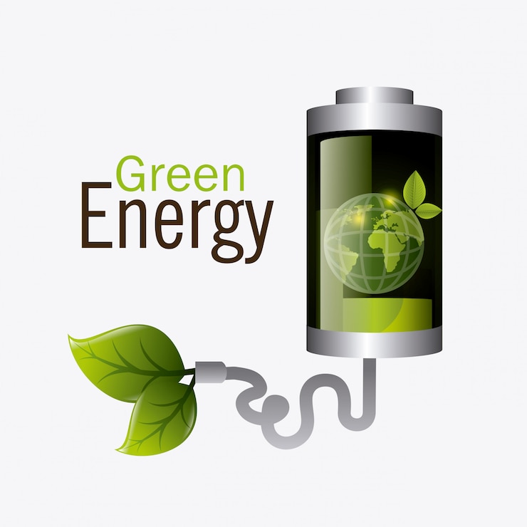 वेक्टर green energy design.