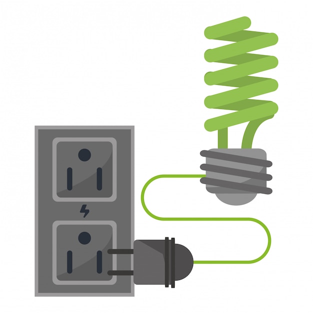 Vector green energy ecology concept