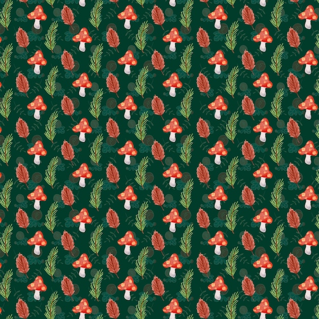 Vector a green fabric with a red flower in the middle