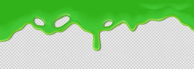 透明な背景に塗料やソースの液体の波 3D リアル