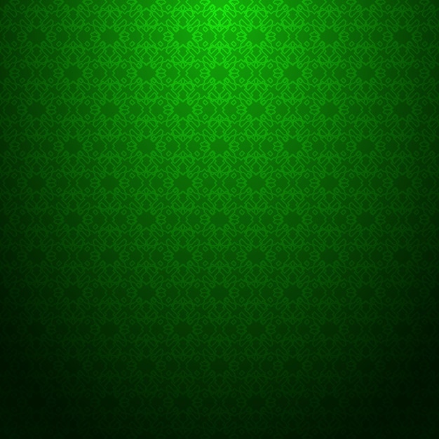 Vector green geometric pattern