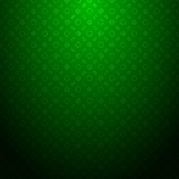 Green geometric seamless pattern