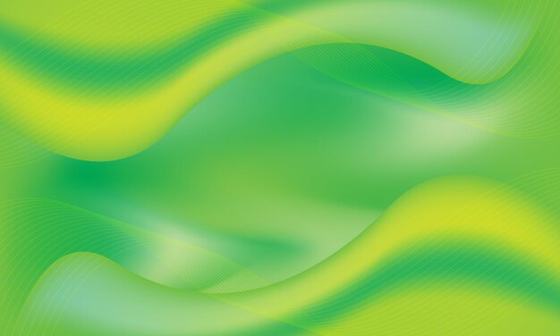 Green Gradient Background Design Banner Poster Voor zakelijke presentaties en dia's behang