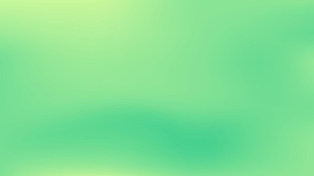 green gradient color background with blur wrinkled as abstract soft and smooth ripple texture