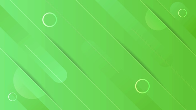 green gradient geometric shape background