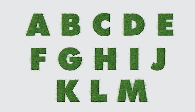 Green Grass Letters