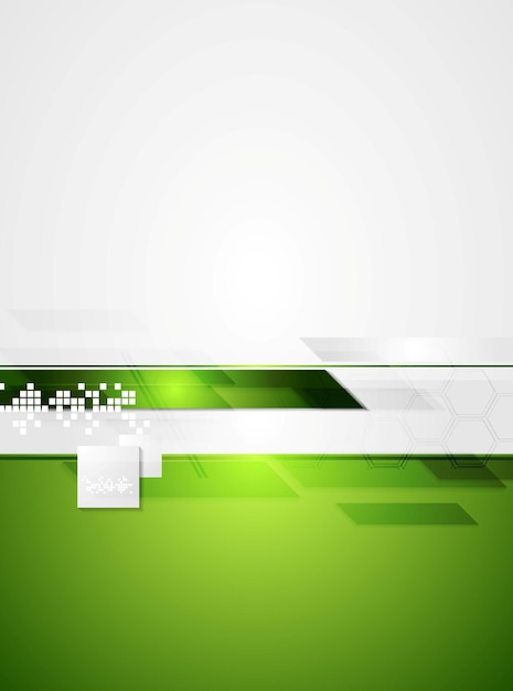 Vector green grey tech contrast vector background