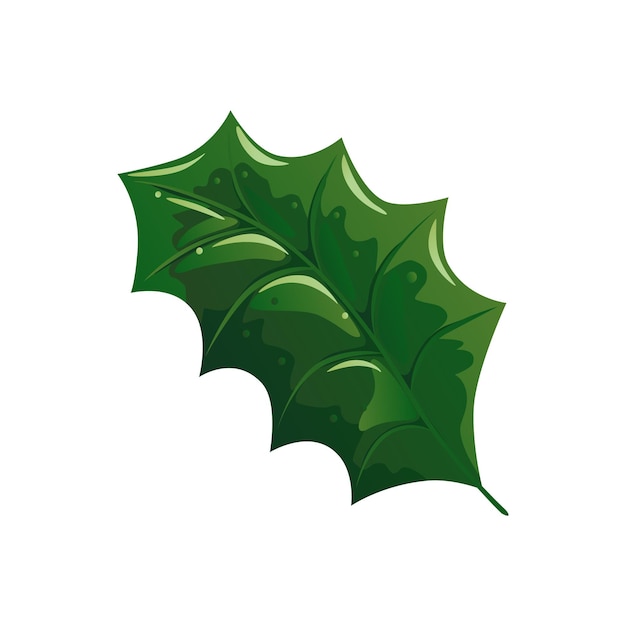 하 배경에 고립 된 초록색 잎 터 일러스트레이션 세부 장식 휴일 패턴을위한 식물학적 요소 꽃받침 프레임 포장 디자인 밝은 나무 떨어진 잎 잎자루