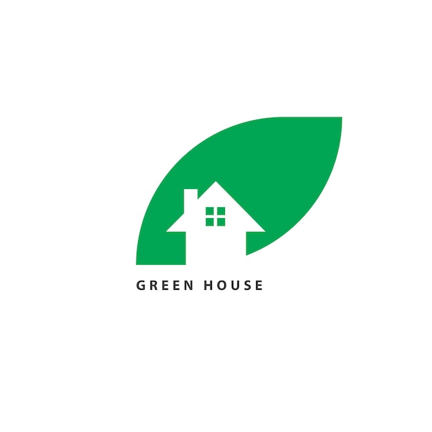 Зеленый дом для фирменного стиля