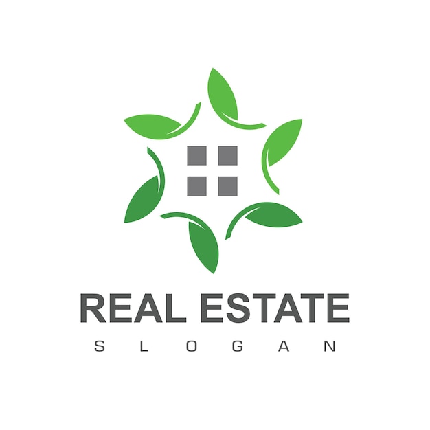 Green House, Real Estate Logo