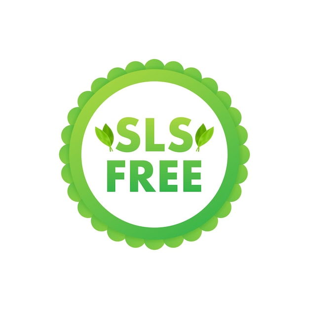 記号sls無料sls無料の白い背景の上の緑のアイコン