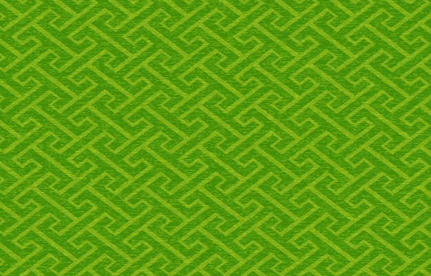 Green japanese paper and japanese pattern