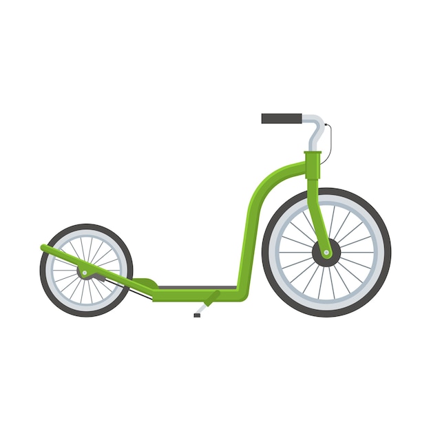 Green Kick Scooter