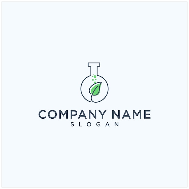 Green labs logo design