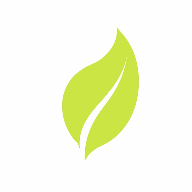 Green Leaf Logo Design voor milieuvriendelijke en natuurlijke merken