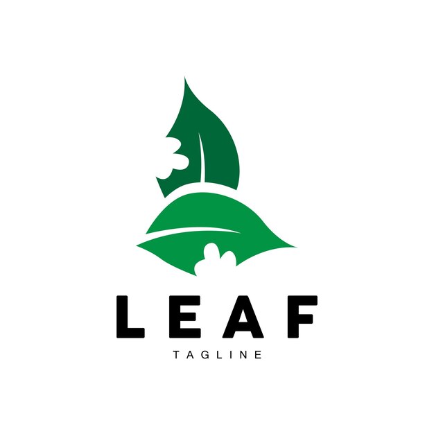 Green Leaf Logo Ecology Natural Plant Vector Nature Design Illustration Template Icon