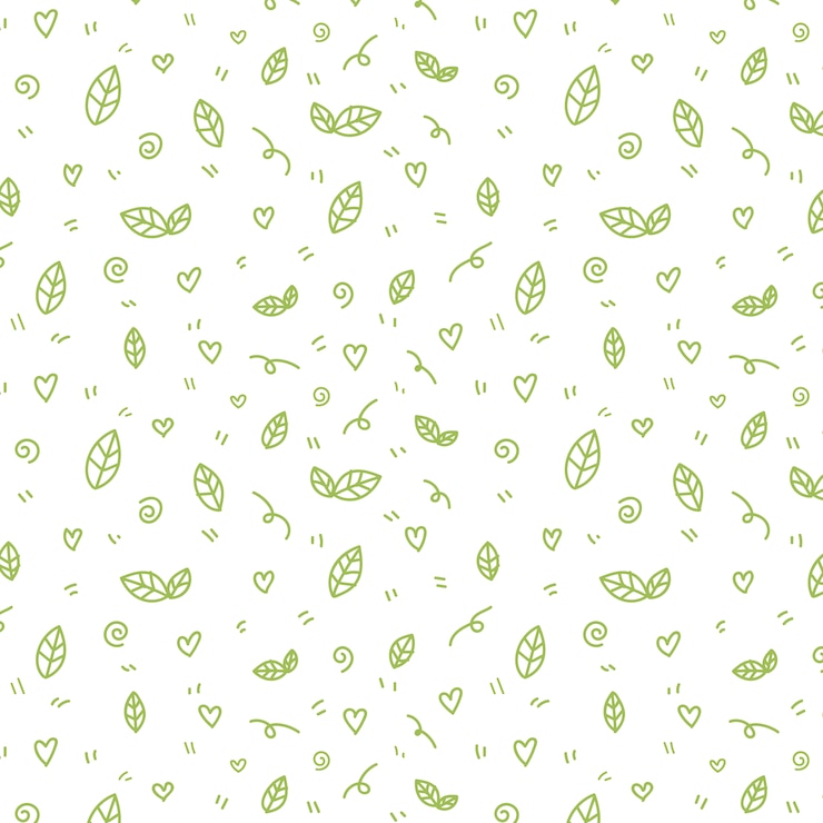 वेक्टर green leaves pattern background