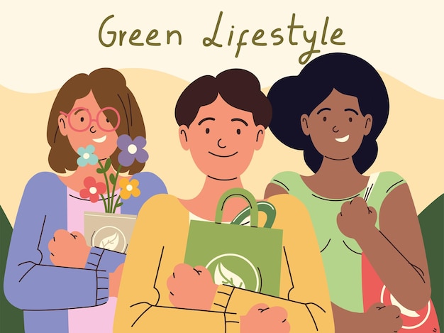 Green lifestyle card