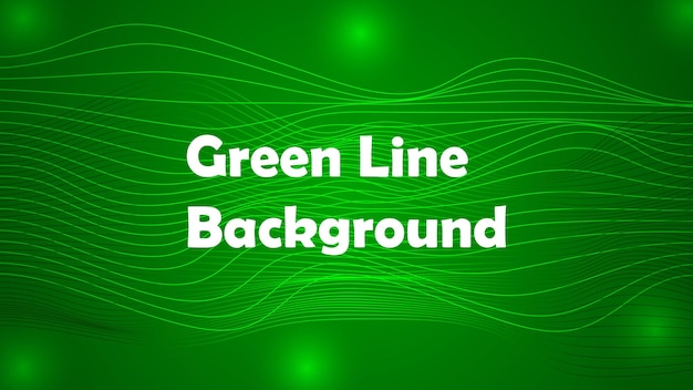 Green Line Background