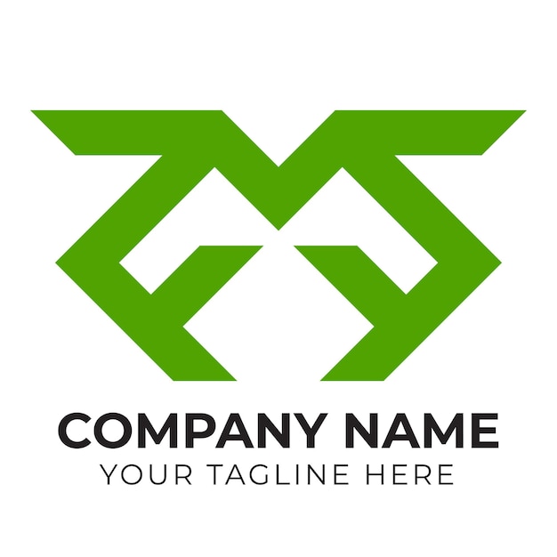 A green logo for a company called company name your tag here