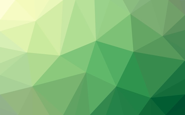 Green low poly background