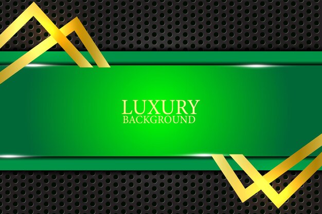 Vector green luxury modern abstract background