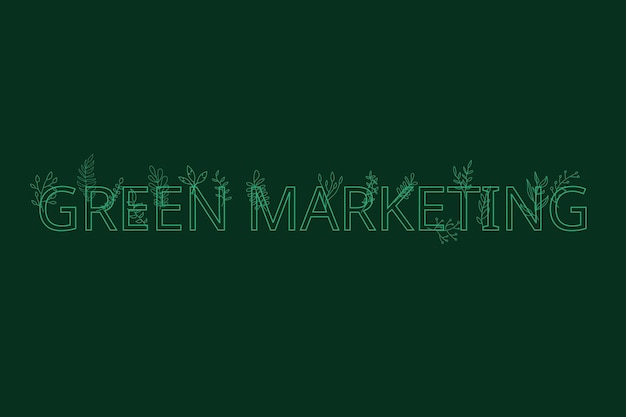 Green marketing is the marketing of environmentally friendly products and services