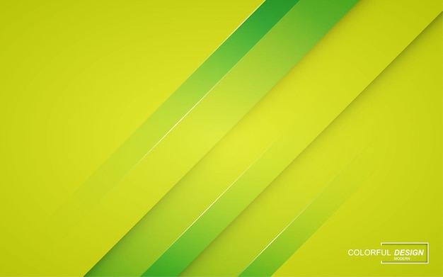 Green modern abstract background